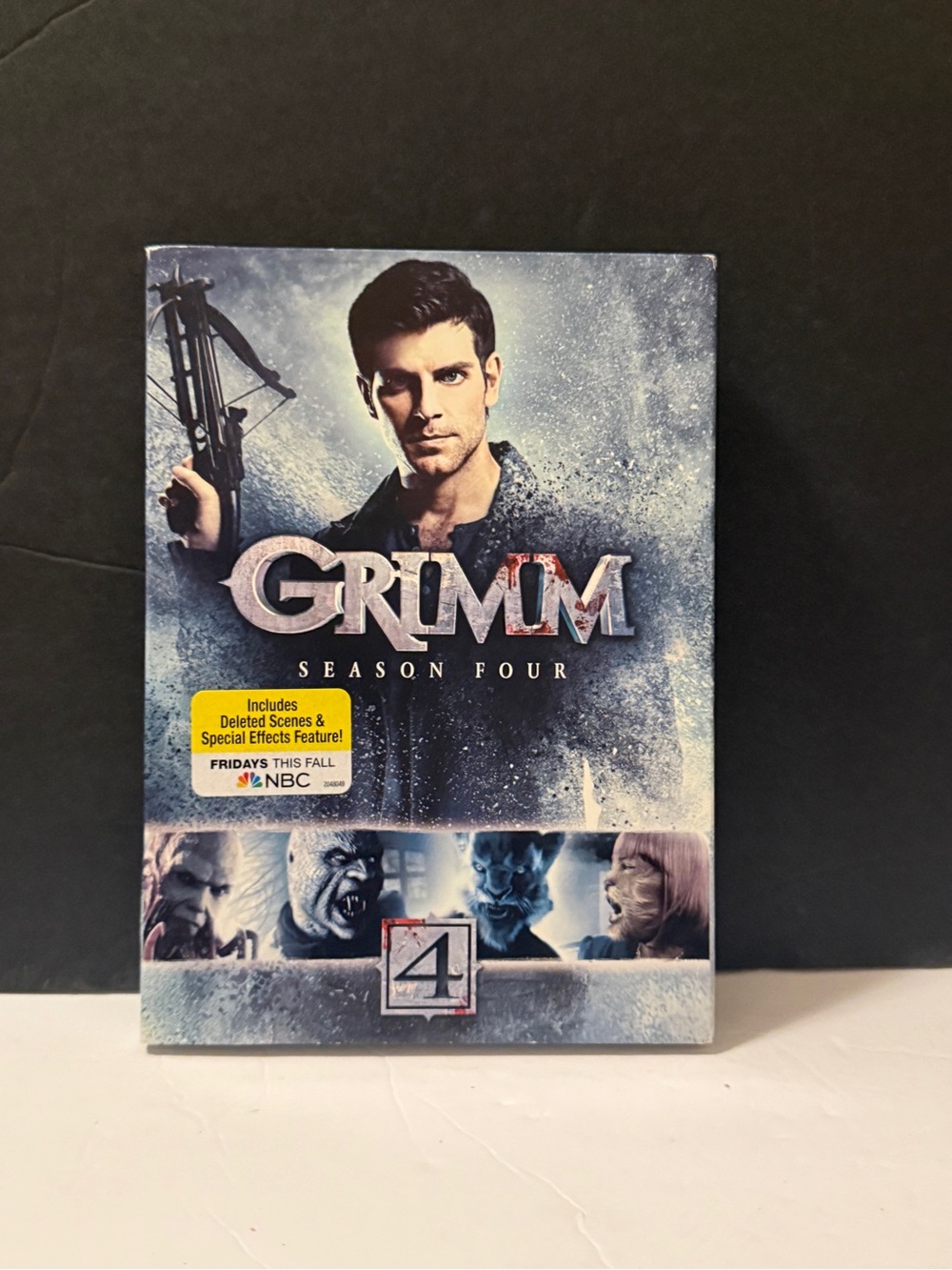 Grimm Season 4 Complete Fourth Season DVD David Giuntoli With Slipcover